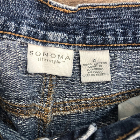 Sonoma Life & Style bootcut jeans Size 4 100% Cotton - Picture 5 of 9